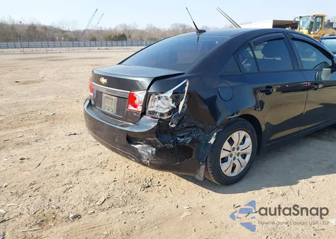 2013 Chevrolet Cruze Ls Auto из США, поврежденный, VIN 1G1PA5SH9D7324422